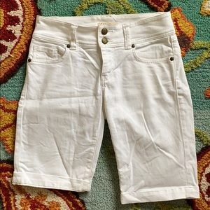 CAbi White Shorts. Super cute.